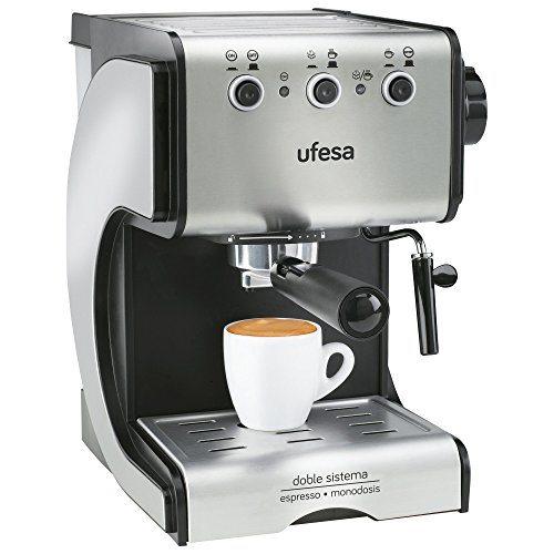Comprar Cafetera espresso Ufesa Duetto Creme CE7141 Cafetera espresso Ufesa Duetto Creme CE7141