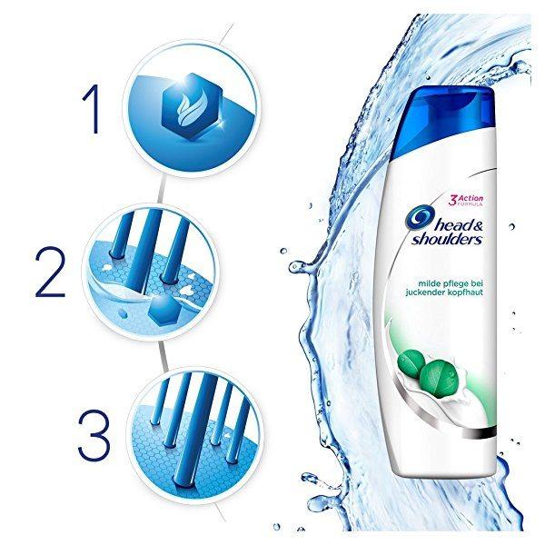 Pack de 6 champús anticaspa de Head & Shoulders 