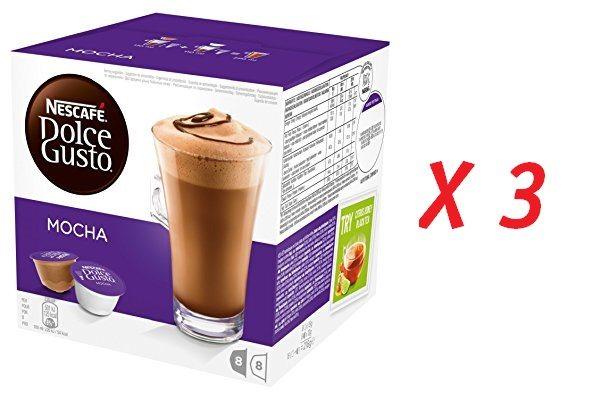 Lote de 3 cajas Nescafé Dolce Gusto Mocha