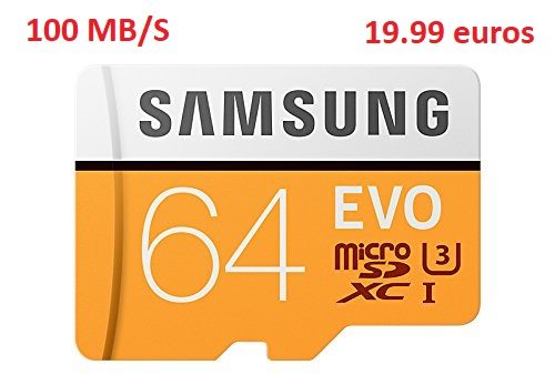 Samsung MicroSDXC EVO 64Gb 100Mb/s