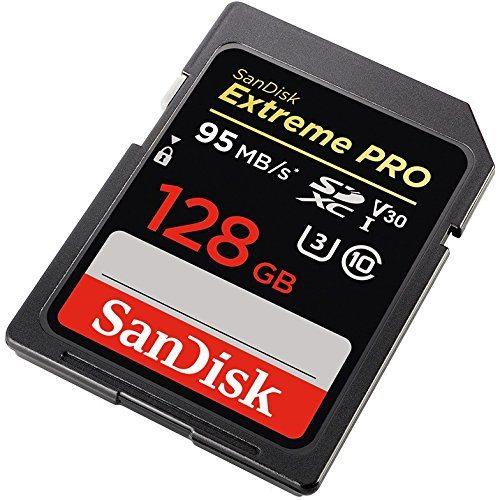 Tarjeta SDXC SanDisk Extreme Pro 128 Gb (95 MB/s, UHS-I, U3)