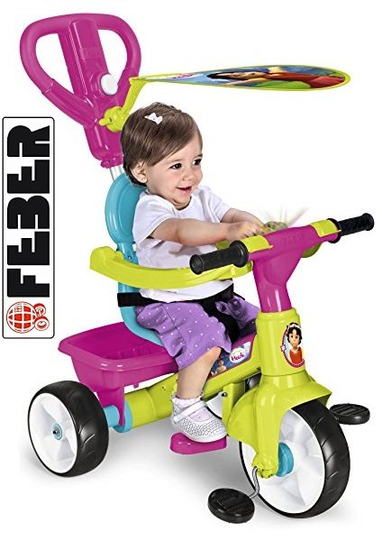 Triciclo FEBER con diseño Heidi de Famosa