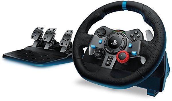 Volante Logitech G29 con pedales incluidos para PS4/PS3/PC