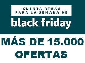 Semana Black Friday con más de 15.000s hasta el Cyber Monday en Amazon