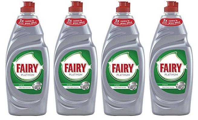 FAIRY lavavajillas a mano concentrado Platinum