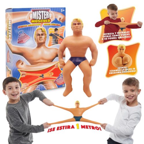 Muñeco Mister Musculo de Stretch Armstrong