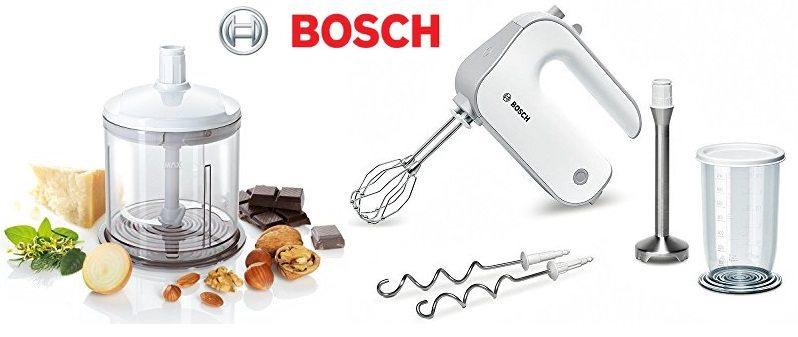 Batidora de repostería Bosch Styline MFQ4080 + accesorios