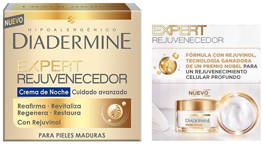 Crema de noche Diadermine Expert Rejuvenecedor