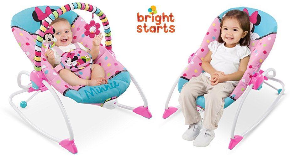 Hamaca de bebé Disney Baby Rocker Minnie de BRIGHT STARTS