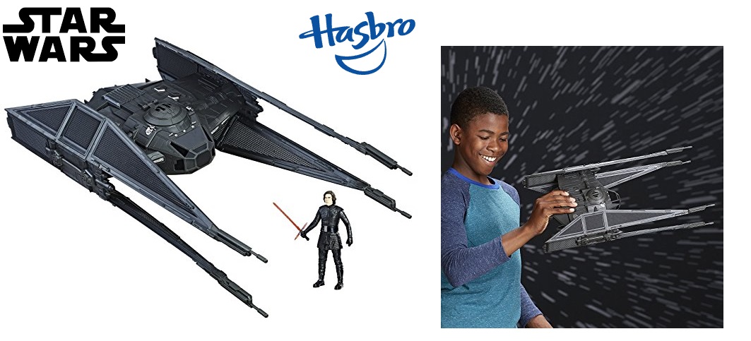 Star Wars Kylo Ren’s Tie Silencer con Force Link de Hasbr