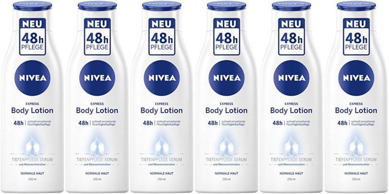 Comprar Pack Nivea Loción corporal Hidratante Express 48 horas (6 x 250ml) Pack Nivea Loción corporal Hidratante Express 48 horas (6 x 250ml)