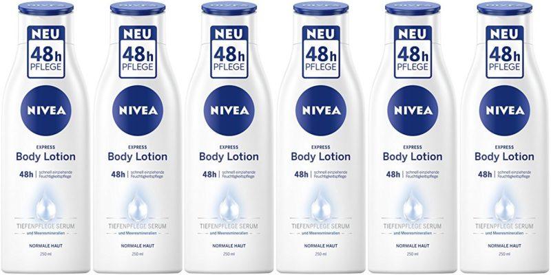 Pack Nivea Loción corporal Hidratante Express 48 horas (6 x 250ml)