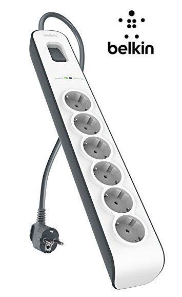 Belkin BSV603vf2M - Regleta de protección contra sobretensiones