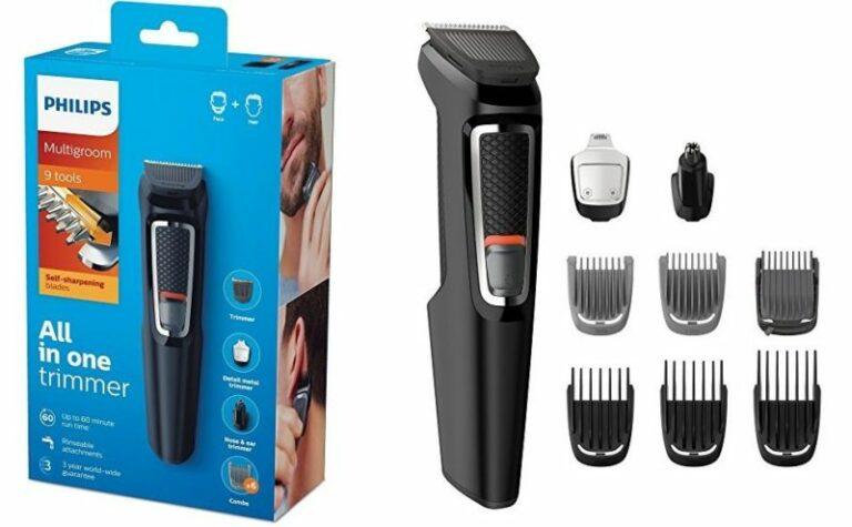 Multigroom Recortador de barba Philips MG3740 con 9 accesorios