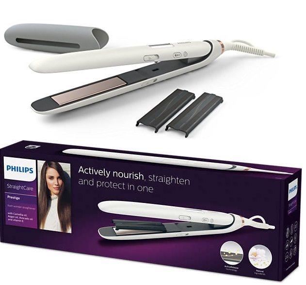 Philips Nutri Wonder HP8383 - Plancha de pelo premium