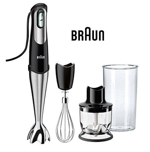 Batidora Braun MQ 745 Omlette Multiquick 7 Minipimer + accesorios