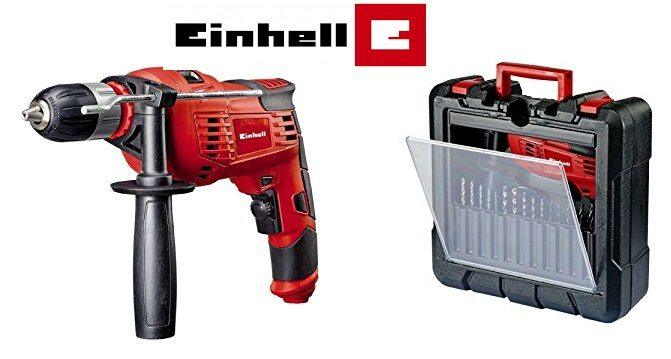 ¡Chollo! Kit Einhell TC-ID 1000 de Taladro percutor y accesorios