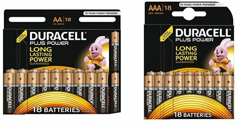 Duracell! Packs de 18 pilas Alcalinas Plus Power desde