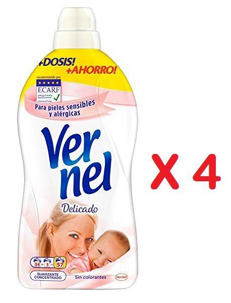Comprar Pack de 4 Suavizante Vernel Delicado Pack de 4 Suavizante Vernel Delicado
