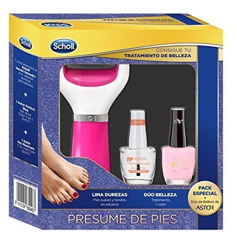 Pack Lima Durezas Dr. Scholl Diamond Crystals + Dúo belleza Astor