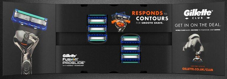 Pack de 8 Gillette Fusion Proglide Flexball recambios