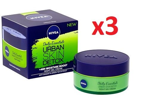 Pack de 3 cremas Nivea Urban Skin Detox