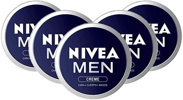 Pack de 5 Crema Nivea MEN 150ml