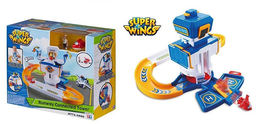 Super Wings Torre de Control Jett & Jimbo