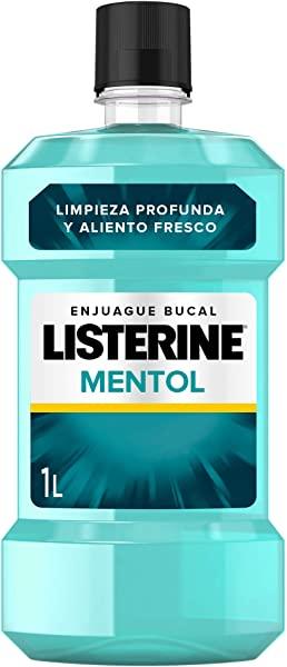 Listerine - Enjuague Bucal Mentol, 1000 ml