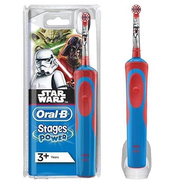 Cepillo eléctrico recargable infantil Oral-B Stages Power Star Wars