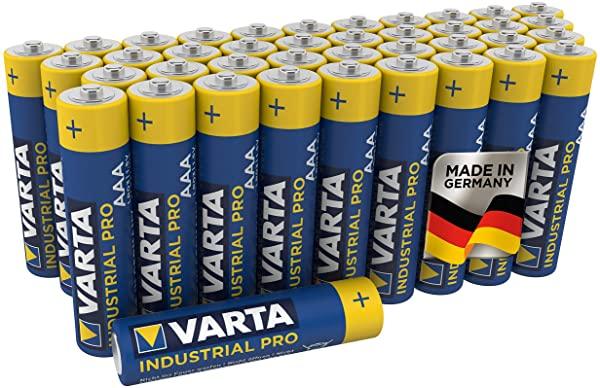 VARTA Industrial Pack de 40 AAA