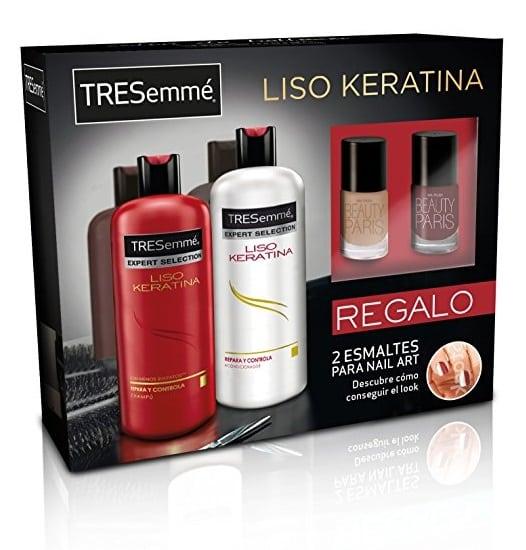 Pack TRESemmé Especial Liso Keratina + 2 esmaltes de uñas