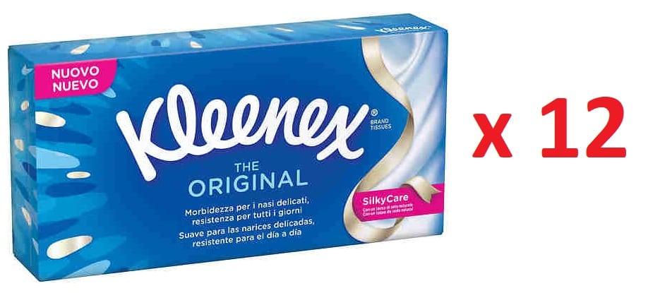 Pack de 12 cajas de Kleenex The Original