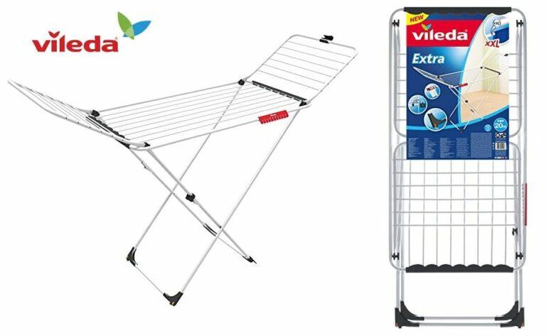 Tendedero Vileda Extra X-legs de Acero y Aluminio