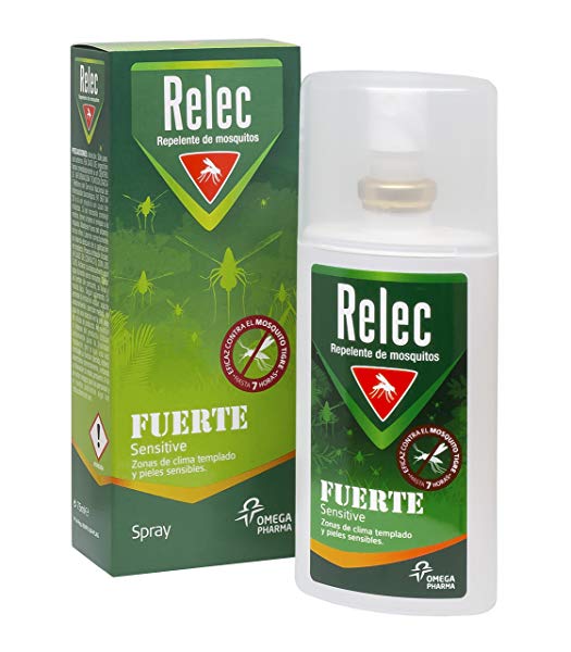 Comprar Relec Fuerte Familiar Sensitive Spray Antimosquitos - 75 ml Relec Fuerte Familiar Sensitive Spray Antimosquitos - 75 ml