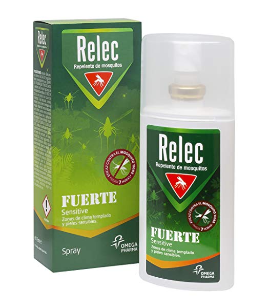 Relec Fuerte Familiar Sensitive Spray Antimosquitos - 75 ml