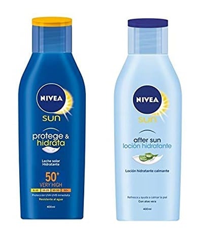 Lote Nivea Sun: Crema Solar Hidratante + Loción After Sun