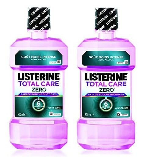 Pack de 2 LISTERINE Cuidado Total ZERO de 500ml