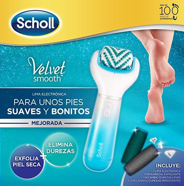 Comprar Pack lima electrónica Scholl Velvet Smooth + 4 recambios barato Pack lima electrónica Scholl Velvet Smooth + 4 recambios barato