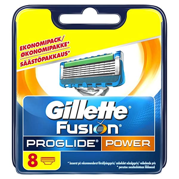 Pack de 8 recambios Gillette Fusion ProGlide Power