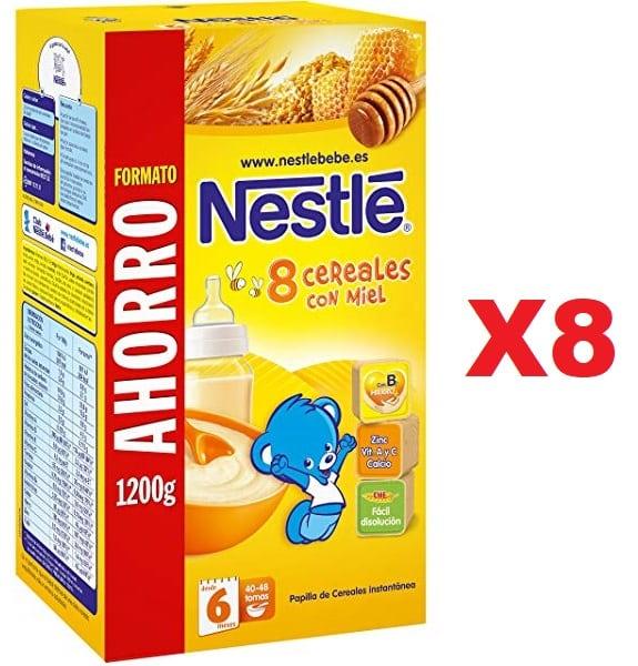 NESTLÉ Papilla 8 Cereales con Miel