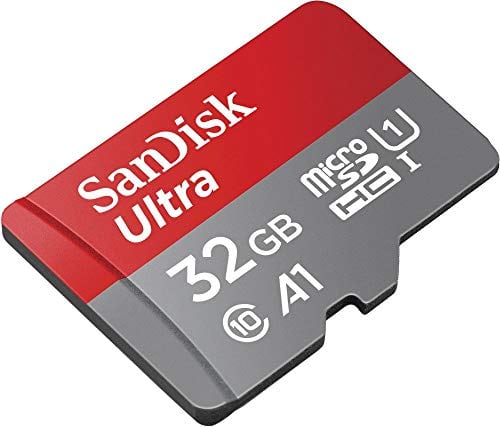 SanDisk Ultra Android - Tarjeta de Memoria microSDHC UHS-I de 32 GB con Adaptador SD