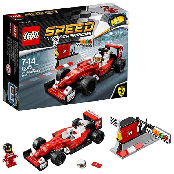 LEGO Speed Champions - Coche SF16-H de la Escudería Ferrari (75880)