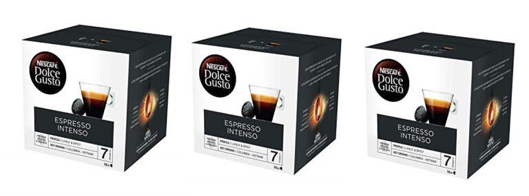 Pack x 3 Nescafé Dolce Gusto Espresso intenso de 30 cápsulas