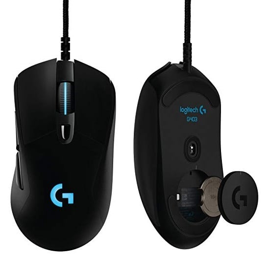 Logitech G403 - Ratón óptico con Cable para Gaming