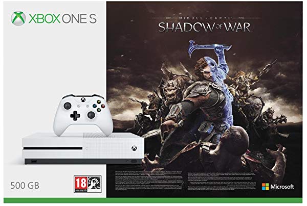 Comprar Consola Xbox One S + Sombras De Guerra + Game Pass (1 mes) Consola Xbox One S + Sombras De Guerra + Game Pass (1 mes)