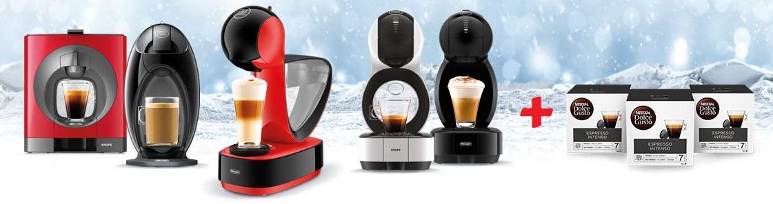 Gran oferta en Packs de cafeteras y capsulas Dolce gusto Gran oferta en Packs de cafeteras y capsulas Dolce gusto
