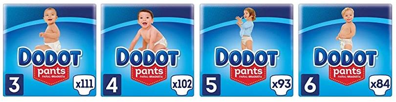 Hasta 33% en Dodot Pants