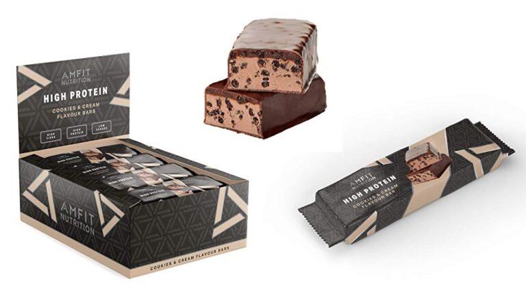 12 Barritas de proteínas Amfit Nutrition 60gr de sabores a partir de