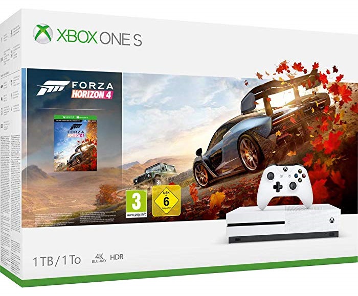 Microsoft Xbox One S - Consola 1 TB + Forza Horizon 4